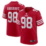 Javon Hargrave San Francisco 49ers Nike Game Player Jersey - Scarlet- 49Native