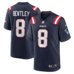 Ja'Whaun Bentley New England Patriots Nike Game Player Jersey - Navy- 49Native