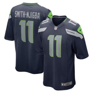Jaxon Smith-Njigba Seattle Seahawks Nike 2023 NFL Draft First Round Pick Game Jersey - College Navy- 49Native