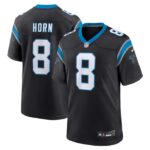 Jaycee Horn Carolina Panthers Nike Game Jersey - Black- 49Native