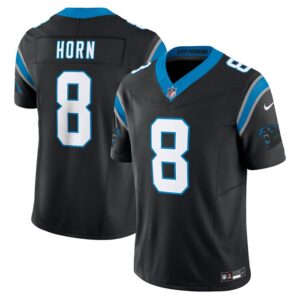 Jaycee Horn Carolina Panthers Nike Vapor F.U.S.E. Limited Jersey - Black- 49Native