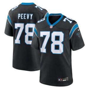 Jayden Peevy Carolina Panthers Nike  Game Jersey -  Black- 49Native