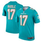 Jaylen Waddle Miami Dolphins Nike Legend Jersey - Aqua- 49Native