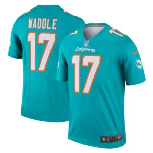 Jaylen Waddle Miami Dolphins Nike Legend Jersey - Aqua- 49Native