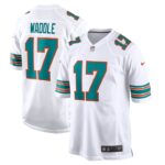 Jaylen Waddle Miami Dolphins Nike Game Jersey - White- 49Native
