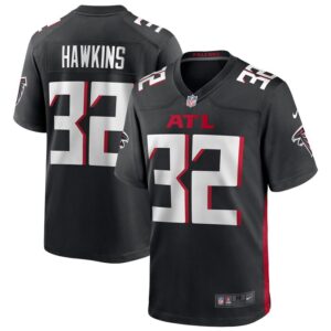 Jaylinn Hawkins Atlanta Falcons Nike Player Game Jersey - Black- 49Native