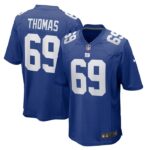 Jaylon Thomas New York Giants Nike Team Game Jersey -  Royal- 49Native
