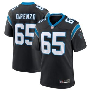 J.D. DiRenzo Carolina Panthers Nike  Game Jersey -  Black- 49Native
