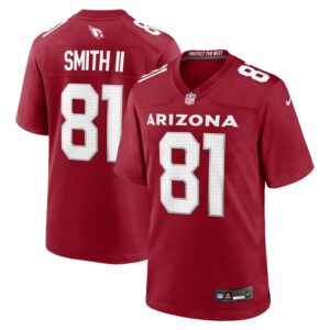 Jeff Smith II Arizona Cardinals Nike  Game Jersey -  Cardinal- 49Native
