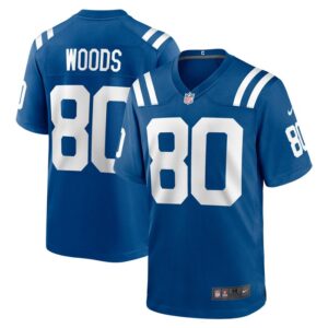 Jelani Woods Indianapolis Colts Nike Player Game Jersey - Royal- 49Native