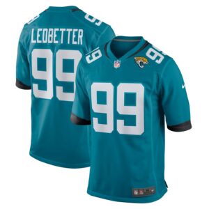 Jeremiah Ledbetter Jacksonville Jaguars Nike Home Game Player Jersey - Teal- 49Native