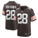 Jeremiah Owusu-Koramoah Cleveland Browns Nike Game Jersey - Brown- 49Native