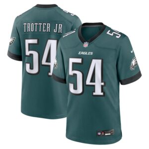 Jeremiah Trotter Jr. Philadelphia Eagles Nike Game Jersey - Green- 49Native