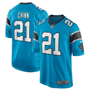 Jeremy Chinn Carolina Panthers Nike Game Jersey - Blue- 49Native
