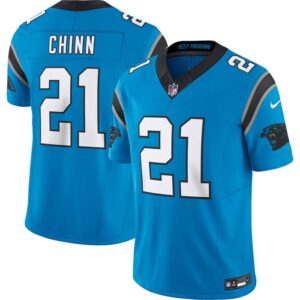 Jeremy Chinn Carolina Panthers Nike Vapor F.U.S.E. Limited Jersey - Blue- 49Native