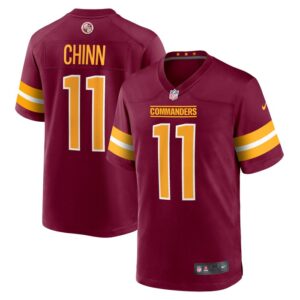 Jeremy Chinn Washington Commanders Nike Game Jersey -  Burgundy- 49Native