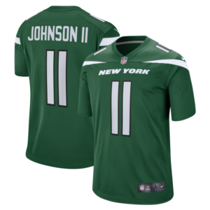 Jermaine Johnson II New York Jets Nike Game Jersey - Gotham Green- 49Native