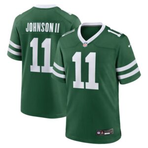 Jermaine Johnson II New York Jets Nike Game Jersey - Legacy Green- 49Native