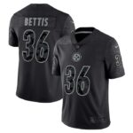 Jerome Bettis Pittsburgh Steelers Nike Retired Player RFLCTV Limited Jersey - Black- 49Native