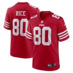 Jerry Rice San Francisco 49ers Nike Retired Team Player Game Jersey - Scarlet- 49Native