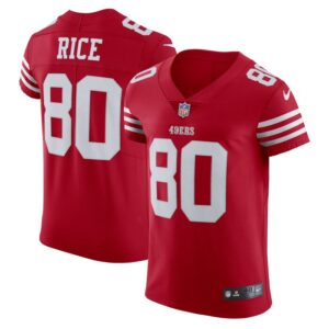 Jerry Rice San Francisco 49ers Nike Vapor Elite Retired Player Jersey - Scarlet- 49Native