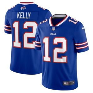 Jim Kelly Buffalo Bills Nike '90s Throwback Retired Player Limited Jersey - Royal- 49Native