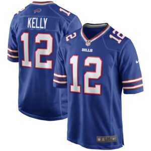 Jim Kelly Buffalo Bills Nike Game Retired Player Jersey - Royal- 49Native