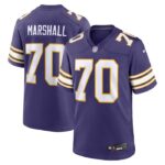 Jim Marshall Minnesota Vikings Nike Classic Retired Player Jersey - Purple- 49Native