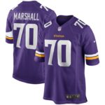 Jim Marshall Minnesota Vikings Nike Game Retired Player Jersey - Purple- 49Native