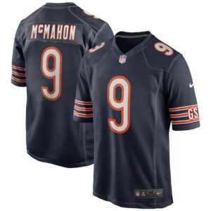 Jim McMahon Chicago Bears Nike Game Retired Player Jersey - Navy- 49Native