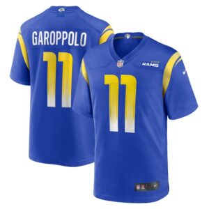 Jimmy Garoppolo Los Angeles Rams Nike  Game Jersey -  Royal- 49Native
