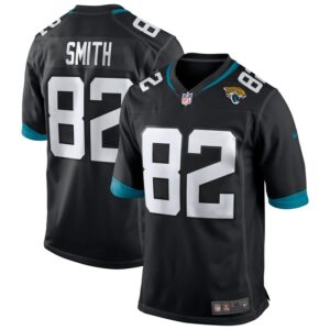 Jimmy Smith Jacksonville Jaguars Nike Game Retired Player Jersey - Black- 49Native