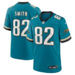 Jimmy Smith Jacksonville Jaguars Nike Prowler Throwback Retired Player Game Jersey - Teal- 49Native