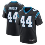 J.J. Jansen Carolina Panthers Nike Team Game Jersey - Black- 49Native