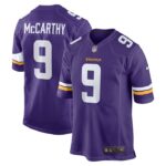 J.J. McCarthy Minnesota Vikings Nike 2024 NFL Draft First Round Pick Player Game Jersey - Purple- 49Native