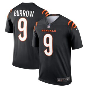 Joe Burrow Cincinnati Bengals Nike Legend Jersey - Black- 49Native
