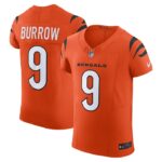 Joe Burrow Cincinnati Bengals Nike Vapor F.U.S.E. Elite Jersey - Orange- 49Native