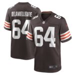 Joe DeLamielleure Cleveland Browns Nike Game Retired Player Jersey - Brown- 49Native