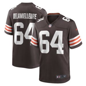 Joe DeLamielleure Cleveland Browns Nike Game Retired Player Jersey - Brown- 49Native