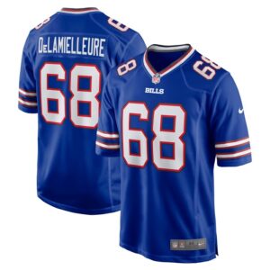 Joe DeLamielleure Buffalo Bills Nike Game Retired Player Jersey - Royal- 49Native