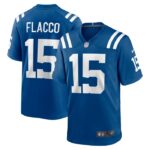 Joe Flacco Indianapolis Colts Nike Game Jersey -  Royal- 49Native