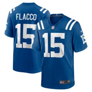 Joe Flacco Indianapolis Colts Nike Game Jersey -  Royal- 49Native