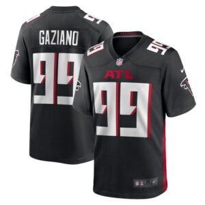 Joe Gaziano Atlanta Falcons Nike Team Game Jersey -  Black- 49Native