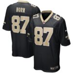 Joe Horn New Orleans Saints Nike Game Retired Player Jersey - Black- 49Native