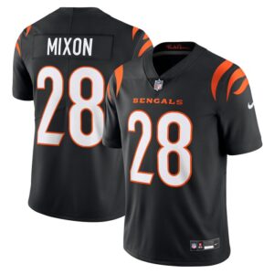 Joe Mixon Cincinnati Bengals Nike  Vapor Untouchable Limited Jersey - Black- 49Native