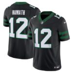 Joe Namath New York Jets Nike Alternate Vapor F.U.S.E. Limited Jersey  - Legacy Black- 49Native