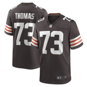 Joe Thomas Cleveland Browns Nike Retired Game Player Jersey - Brown- 49Native