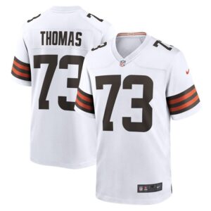 Joe Thomas Cleveland Browns Nike Retired Game Player Jersey - White- 49Native