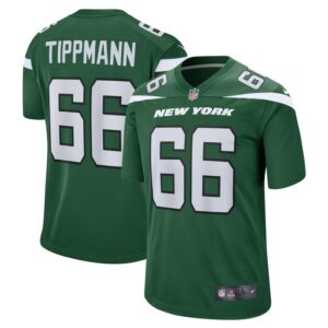 Joe Tippmann New York Jets Nike  Game Jersey - Gotham Green- 49Native