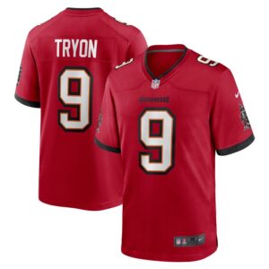 Joe Tryon Tampa Bay Buccaneers Nike 2021 NFL Draft First Round Pick No. 32 Game Jersey - Red- 49Native